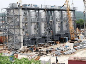 Объекты проекта «Голубой поток» - газопровода между Россией и Турцией, проложенного по дну Чёрного моря.