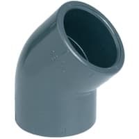 Отвод 45° НПВХ (PVC-U)