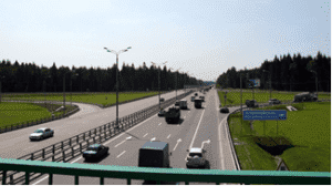 Участок федеральной трассы М-3 "Украина" (Калужская обл.)